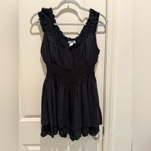 RSQ Clip Dot Tier Romper